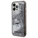 2. Karl Lagerfeld Liquid Glitter Choupette case for iPhone 13 Pro Max - transparent