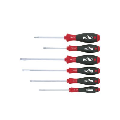 2. Softfinish screwdriver set, flat, Phillips, 6-piece