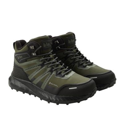 5. Lee Cooper Men's Winter Trekking Boots, Insulated, Waterproof, Green