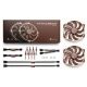 4. NOCTUA 140mm NF-A14x25r G2 PWM Sx2-PP Fans