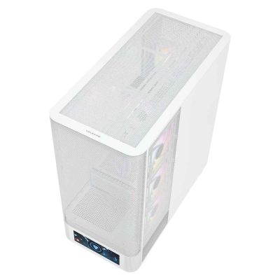 15. MODECOM VOLCANO AQ 500 ARGB MIDI CASE WHITE