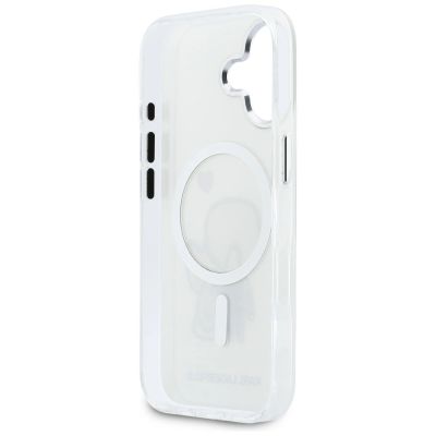 7. Karl Lagerfeld Karl & Choupette Back MagSafe Case for iPhone 17 - Clear