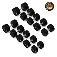 HPC SET POLYURETHANE DUMBBELL SET 2 x 27.5 - 37.5 KG CPU (325 KG) HMS