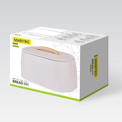 4. Bread box MR-1675-BEIGE MAESTRO