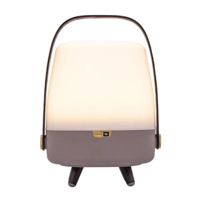 2. Kooduu Lite-up PLAY Mini Portable Mono Speaker Beige, White, Wood 8W