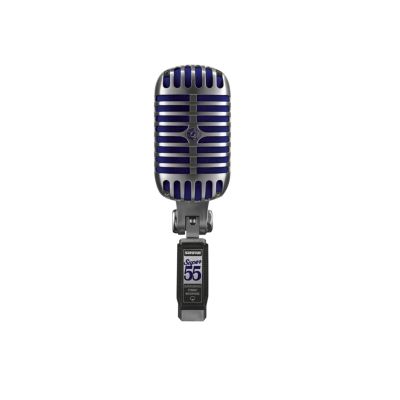 3. Shure SUPER 55 - Dynamic, supercardioid microphone, classic model