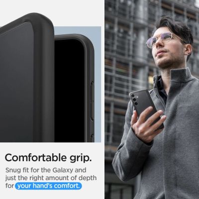13. Spigen Ultra Hybrid Case for Samsung Galaxy S24 - Matte Black
