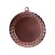 3. Bronze medal overall with space for a 50 mm emblem - steel medal