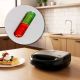 10. ELDOM MULTIFUNCTIONAL SANDWICH MAKER 5 IN 1 ST250 850W INTERCHANGEABLE PLATES: SANDWICH, GRILL, WAFFLES, NUTS, MINI DONUTS