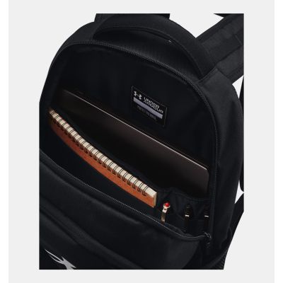 4. Under Armour UA Hustle 6.0 Backpack Hiking Backpack Black Polyester