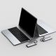 11. Baseus Metal Gleam 8in1 USB-C Hub - USB-C PD 100W 1x HDMI 4K 30Hz 1x SD and microSD card reader 3x USB-A 3.2 1xRJ45 - gray