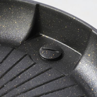 2. Grill grate and grill pan for a gas camping stove and grill