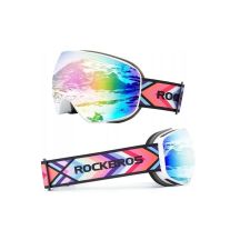 ROCKBROS Kids’ Ski Goggles SP284, Pink