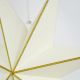 4. DECORATIVE HANGING PAPER STAR FSC 18x60CM WHITE 7 ARMS MICA