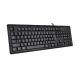 2. A4 TECH KR-92 Membrane Keyboard A4TKLA46007 (USB 2.0; (US); black)