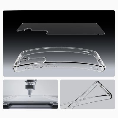 3. Spigen Ultra Hybrid Case for Samsung Galaxy S25+ - Transparent