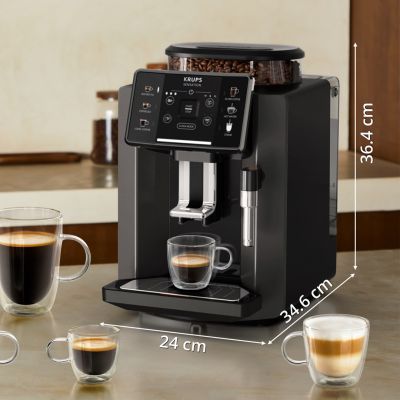 10. Krups Sensation C50 EA9108 Fully Automatic Espresso Machine 1.7 L