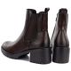 5. Women's ankle boots with a block heel, insulated, brown, Potocki SZ12742