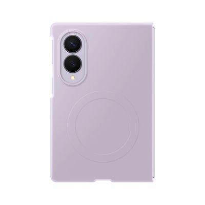 3. EF-EF971CVE Samsung Silicone Magnet Cover for Galaxy Z Fold 8 Violet