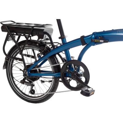10. Snapp City-E Blue Folding Electric Bike