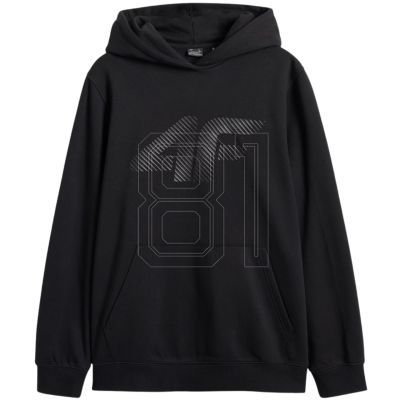 2. Men's sweatshirt 4F M1766 deep black 4FWMM00TSWSM1766 20S