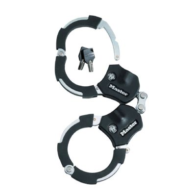 2. MASTER LOCK Street Cuff Slot Black, Silver 360mm Ring Lock