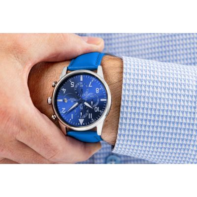 3. Men's Watch Giewont Chronograph Sapphire Blue GW5630-A5