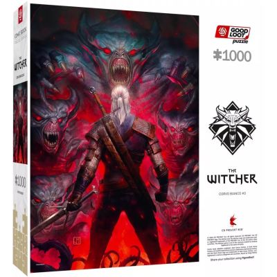 3. Good Loot Puzzle: The Witcher - Corvo Bianco, 1000 pieces