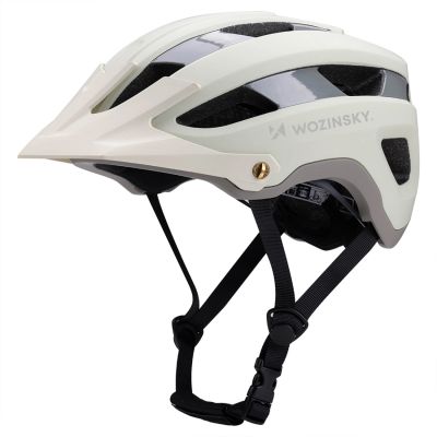 Wozinsky MTB bicycle helmet with a removable visor, lightweight, L - pastel green