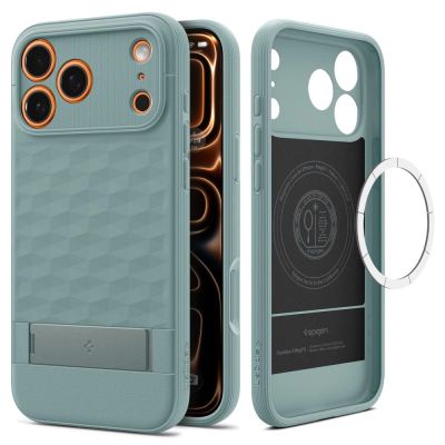 Spigen Parallax "S" MagSafe Case for iPhone 17 Pro Max - Green