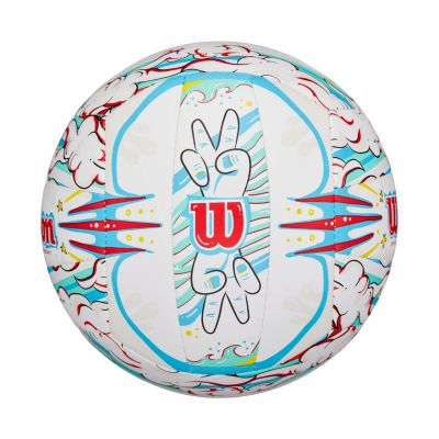 2. Wilson Graffiti Peace VB Volleyball New WV4008302XBOF