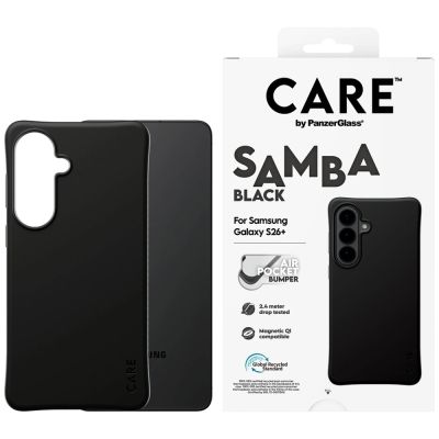 CARE by PanzerGlass Samba Black Qi Case for Samsung Galaxy S26+ - Black