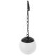 29. SOLAR LAMP PLASTIC BALL HANGING WITH CLIP 10X30CM