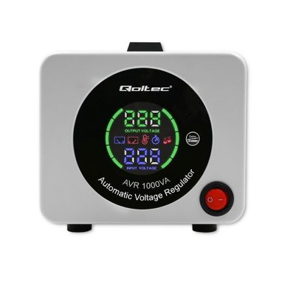 6. QOLTEC AUTOMATIC VOLTAGE STABILIZER AVR 1000VA