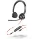 78. Poly Blackwire 3325 Stereo MS Teams Certified USB-C Headset +3.5mm Plug +USB-C/A Adapter 8X222AA