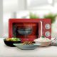 3. Cecotec 01710 Microwave Oven Red, Stainless Steel Microwave Grill Countertop 20 L 700 W