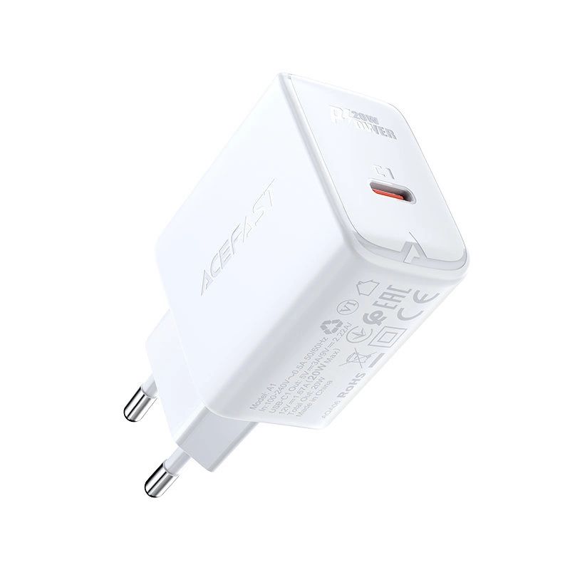 2. Acefast fast charger USB Type C 20W Power Delivery white (A1 EU white)
