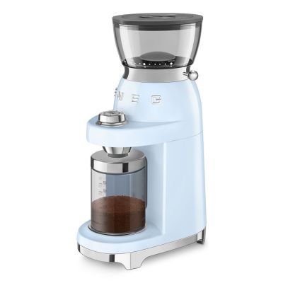 8. Smeg CGF03PBEU Coffee Grinder 150W Blue