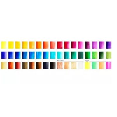 5. Faber-Castell 169748 water-based paint Multi Palette 48 pcs.