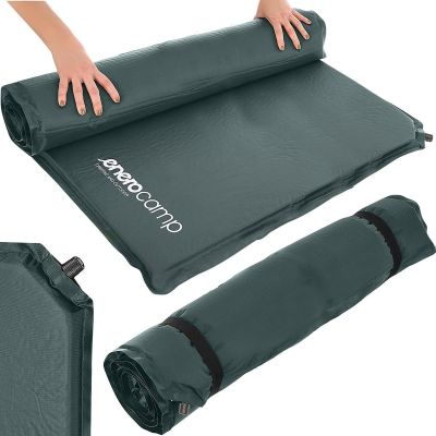 18. SELF-INFLATION MAT 192X132X3CM GREEN ENERO CAMP