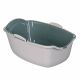 12. ROTHO Bailey White and Green - Cat Litter Box