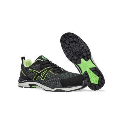 4. Albatros Splendid Green GH Low U MLI-S43B1 black shoes 