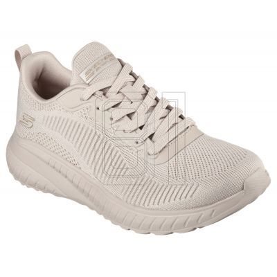 10. Skechers Memory Foam BOBS Squad Chaos W 117209 NUDE shoes