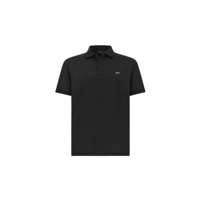 7. Paul&Shark men's cotton polo shirt black 99311001-11 – elegant and durable