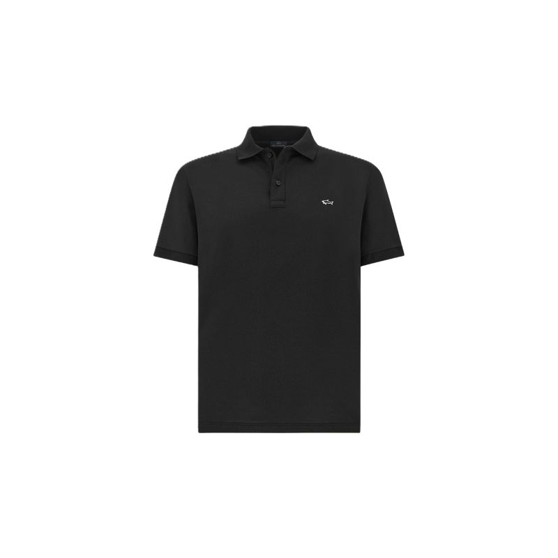 7. Paul&Shark men's cotton polo shirt black 99311001-11 – elegant and durable