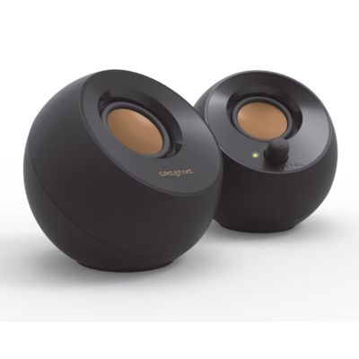 2. Creative Labs Pebble Black Wired 4.4W