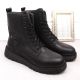 15. Women’s black lined leather ankle boots Rieker 70401-00