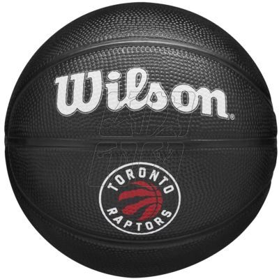 5. Wilson Team Tribute Toronto Raptors Mini Ball WZ4017608XB basketball