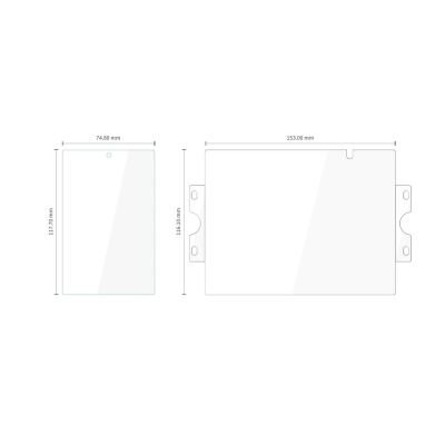 2. Tech-Protect Glass Fit+ 2-Pack tempered glass + Tech-Protect Hydro Flex+ 2-Pack hydrogel film - transparent