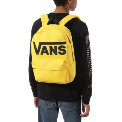 3. Vans Old Skool III Backpack Lemon Chrome - VN0A3I6R85W